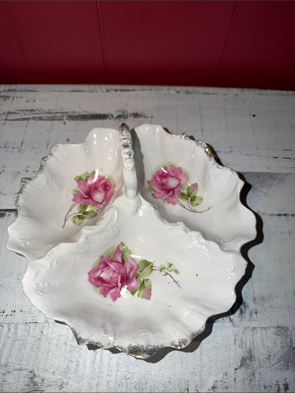 Antique Barvarian Candy Dish